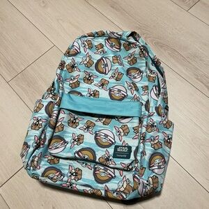 Loungefly Star Wars Grogu Patterned Backpack